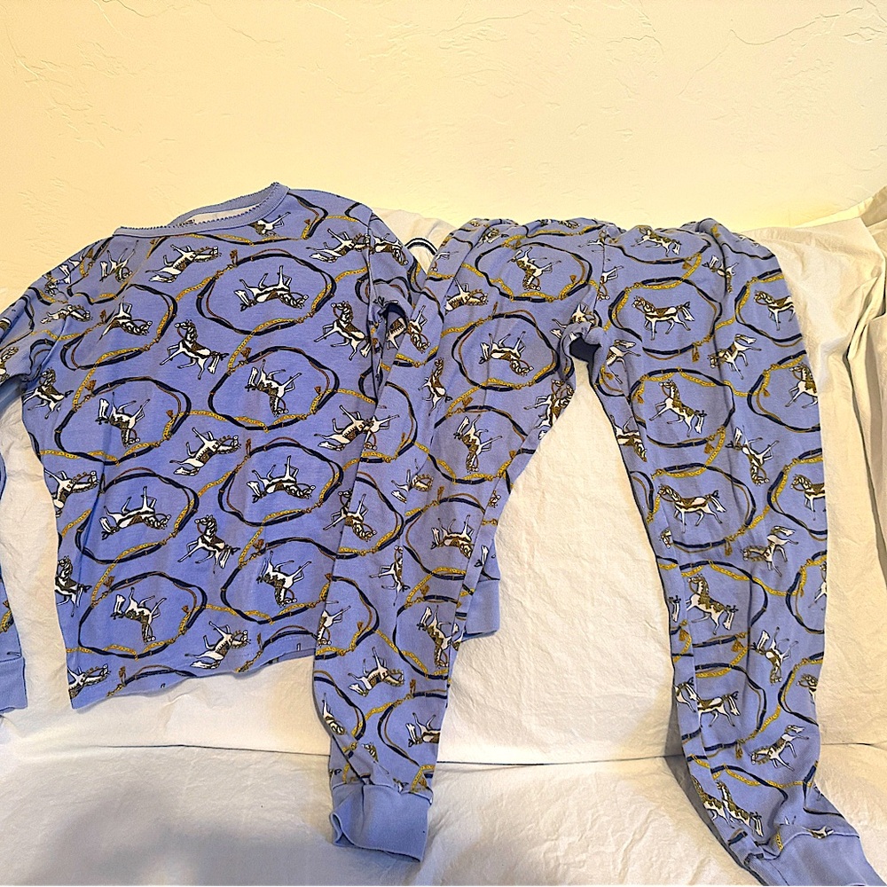 Janie and Jack horse pjs size 8.